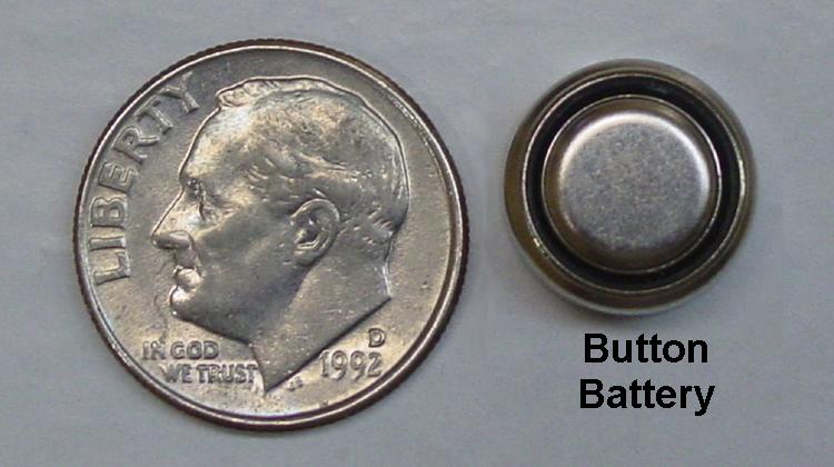Button Battery after Removal from the Ear Canal